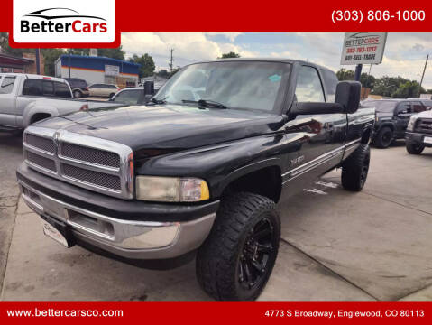 2002 Dodge Ram 2500 for sale at Better Cars in Englewood CO