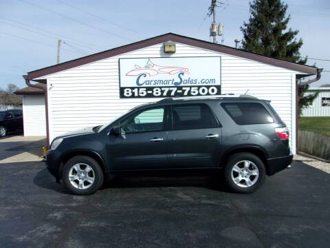 2012 GMC Acadia for sale at CARSMART SALES INC in Loves Park IL