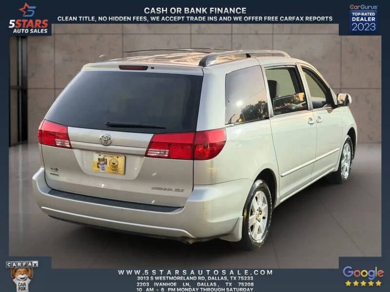 2004 Toyota Sienna XLE Limited 7 Passenger