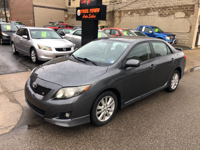 2010 Toyota Corolla for sale at STEEL TOWN PRE OWNED AUTO SALES in Weirton WV