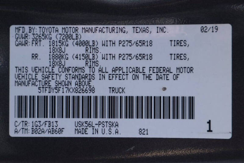 2019 Toyota Tundra SR5