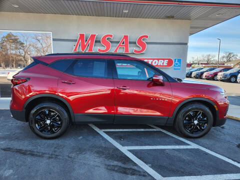 2021 Chevrolet Blazer for sale at MSAS AUTO SALES in Grand Island NE