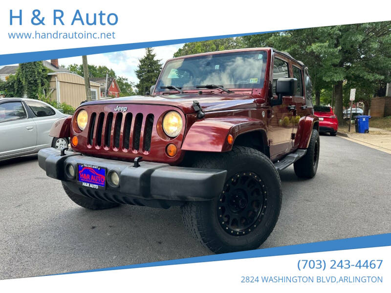 2007 Jeep Wrangler Unlimited for sale at H & R Auto in Arlington VA