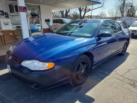 2003 Chevrolet Monte Carlo for sale at New Wheels in Glendale Heights IL