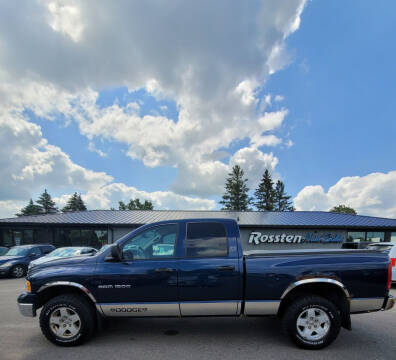 2005 Dodge Ram 1500 for sale at ROSSTEN AUTO SALES in Grand Forks ND