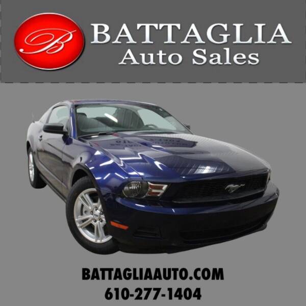 2012 Ford Mustang for sale at Battaglia Auto Sales in Plymouth Meeting PA