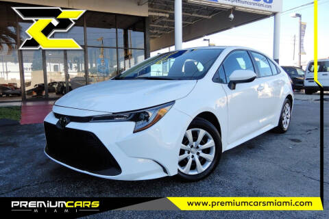 2021 Toyota Corolla for sale at Premium Cars of Miami in Miami FL