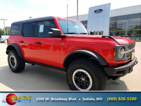 2024 Ford Bronco for sale at RICK BALL FORD in Sedalia MO