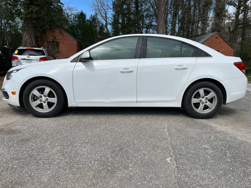 Used 2015 Chevrolet Cruze 1LT with VIN 1G1PC5SB4F7294142 for sale in Chesterfield, VA