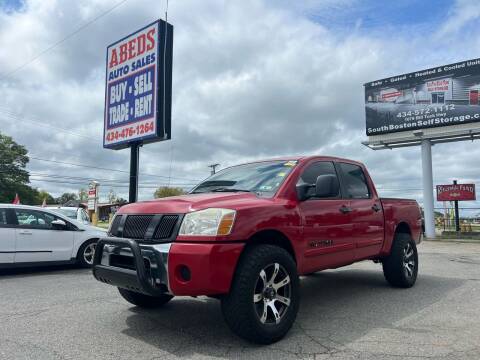 2007 Nissan Titan for sale at ABED'S AUTO SALES in Halifax VA