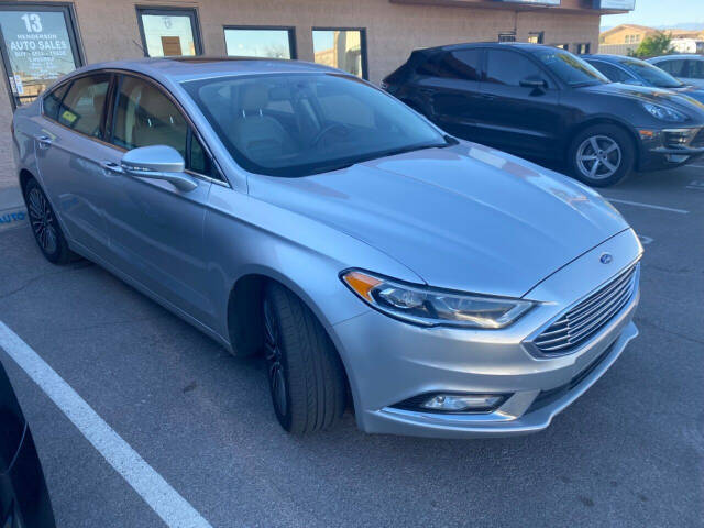 2017 Ford Fusion for sale at Henderson Auto Sales in Henderson, NV