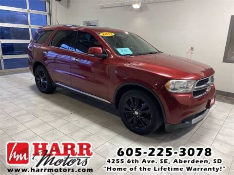 2013 Dodge Durango for sale at Harr's Redfield Ford in Redfield SD