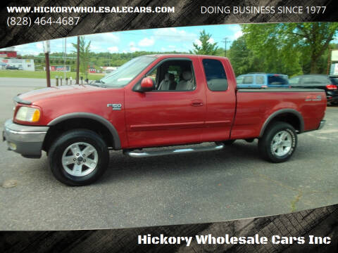 2002 Ford F-150 for sale at Hickory Wholesale Cars Inc in Newton NC