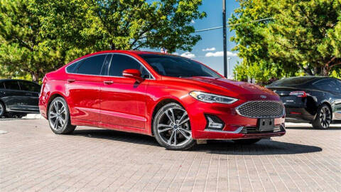 2019 Ford Fusion for sale at MUSCLE MOTORS AUTO SALES INC in Reno NV