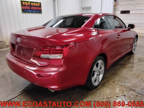 2012 Lexus IS 250C