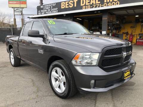2015 RAM Ram Pickup 1500 for sale at BEST DEAL MOTORS  INC. CARS AND TRUCKS FOR SALE in Sun Valley CA