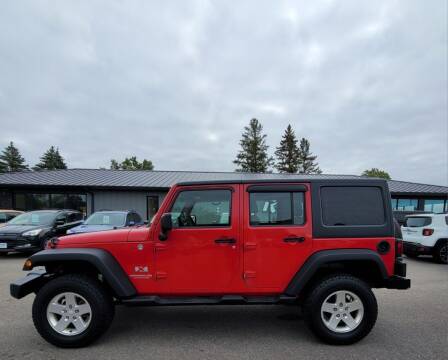 2009 Jeep Wrangler Unlimited for sale at ROSSTEN AUTO SALES in Grand Forks ND