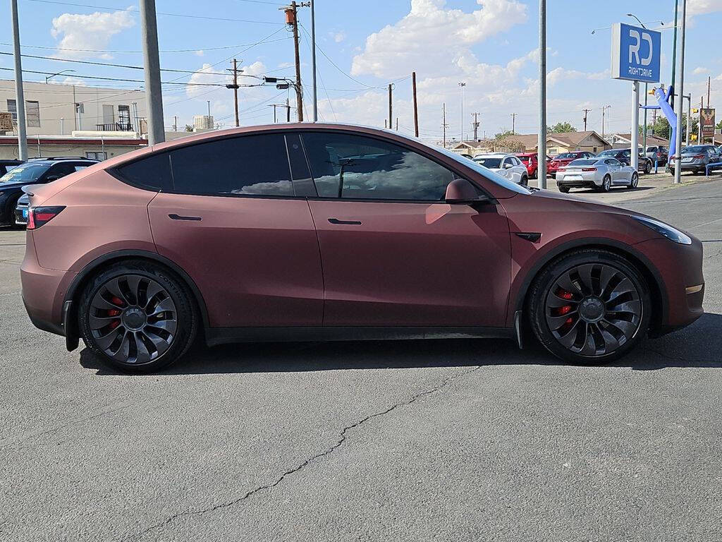 Red 2022 Tesla Model Y Performance AWD Performance 4dr Crossover 2