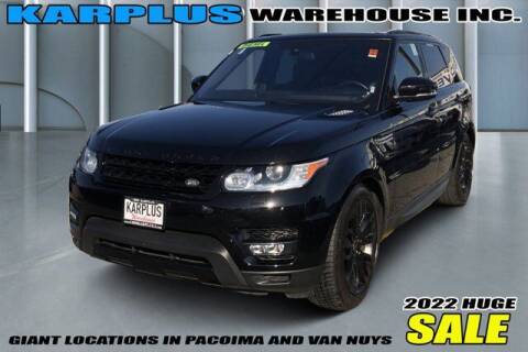 2016 Land Rover Range Rover Sport for sale at Karplus Warehouse in Pacoima CA