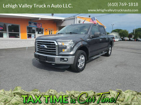 2016 Ford F-150 for sale at Lehigh Valley Truck n Auto LLC. in Schnecksville PA