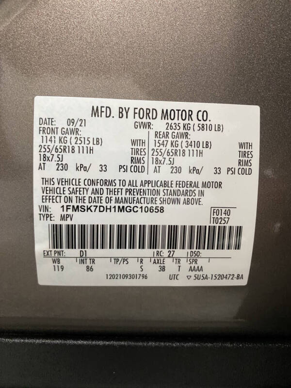 2021 Ford Explorer XLT