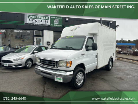 2003 Ford E-Series for sale at Wakefield Auto Sales of Main Street Inc. in Wakefield MA