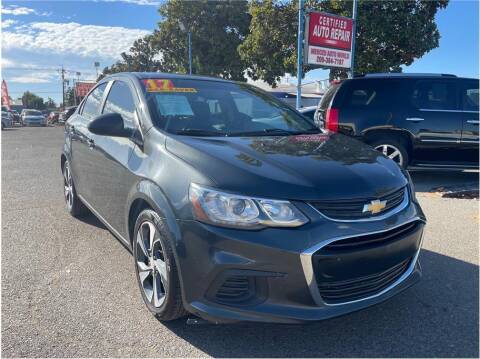 2017 Chevrolet Sonic for sale at MERCED AUTO WORLD in Merced CA