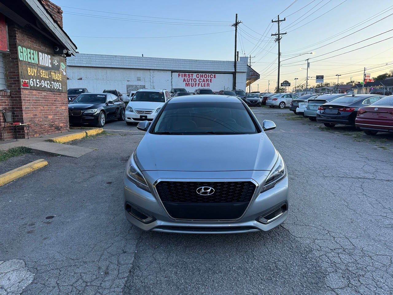 2016 Hyundai SONATA Hybrid for sale at Green Ride LLC in NASHVILLE, TN