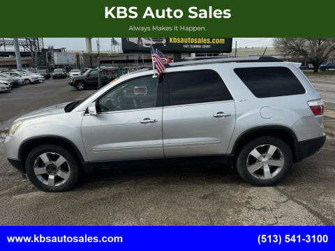 2012 GMC Acadia for sale at KBS Auto Sales in Cincinnati OH