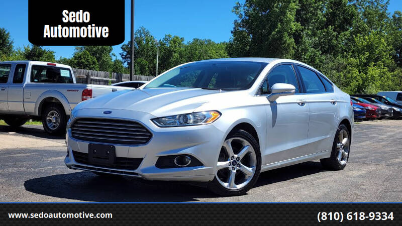 2013 Ford Fusion for sale at Sedo Automotive in Davison MI