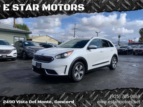 2017 Kia Niro for sale at E STAR MOTORS in Concord CA