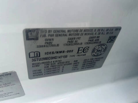 2017 GMC Sierra 1500