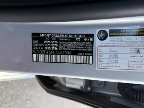 2018 Mercedes-Benz E-Class E 300