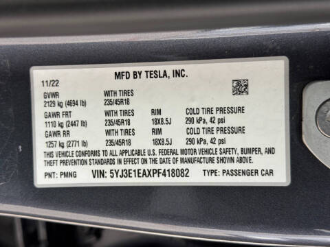 2023 Tesla Model 3