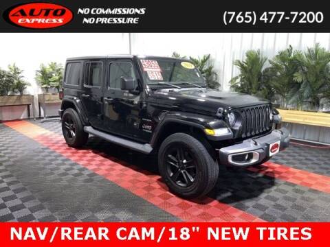 2019 Jeep Wrangler Unlimited for sale at Auto Express in Lafayette IN