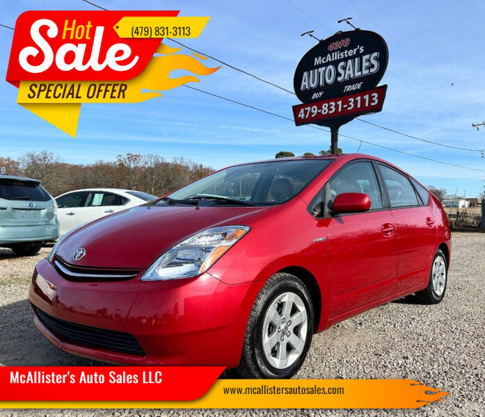 2009 Toyota Prius for sale at McAllister's Auto Sales LLC in Van Buren AR