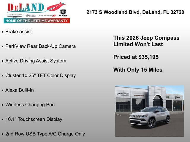 2026 Jeep Compass Limited