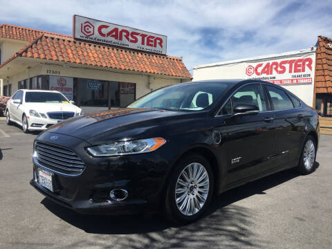 2013 Ford Fusion Energi for sale at CARSTER in Huntington Beach CA