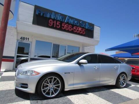 2013 Jaguar XJL for sale at Franklin Auto Sales in El Paso TX
