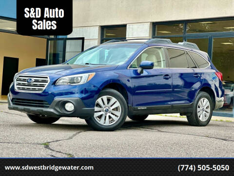 2015 Subaru Outback for sale at S&D Auto Sales in West Bridgewater MA