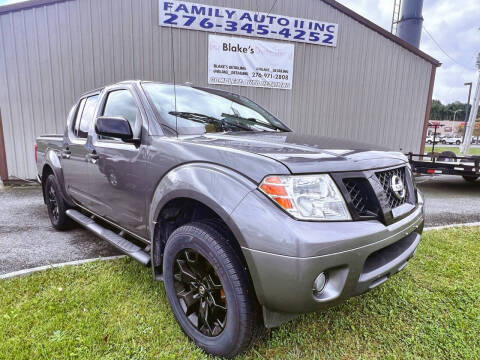 2018 Nissan Frontier for sale at FAMILY AUTO II in Pounding Mill VA