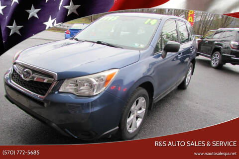2014 Subaru Forester for sale at R&S Auto Sales & SERVICE in Linden PA
