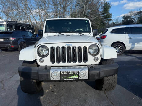 2015 Jeep Wrangler Unlimited for sale at Tri Town Motors in Marion MA