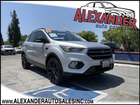 2017 Ford Escape for sale at Alexander Auto Sales Inc in Whittier CA