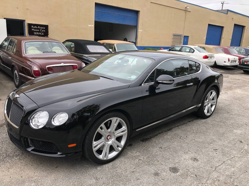 2013 Bentley Continental for sale in Fort Lauderdale, FL