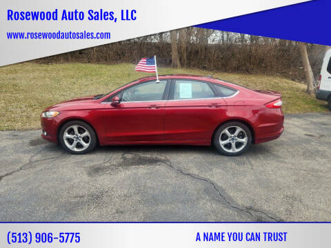 2013 Ford Fusion for sale at Rosewood Auto Sales, LLC in Hamilton OH