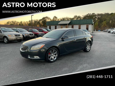 2013 Buick Regal for sale at ASTRO MOTORS in Houston TX