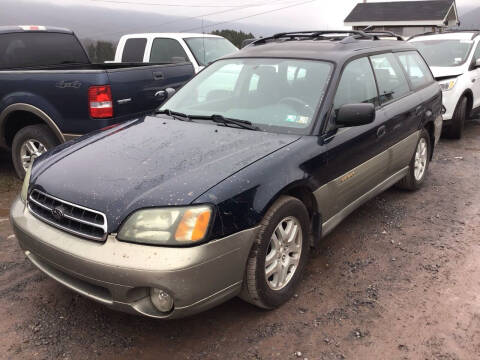 2002 Subaru Outback for sale at Troy's Auto Sales in Dornsife PA