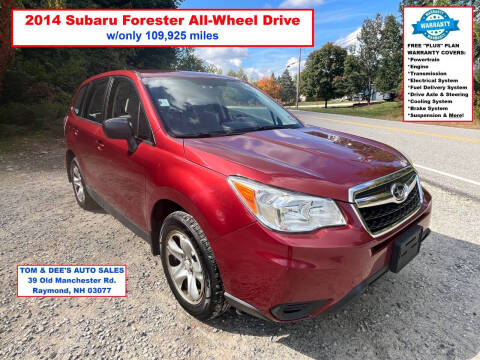 2014 Subaru Forester for sale at Tom & Dee's Auto Sales in Raymond NH