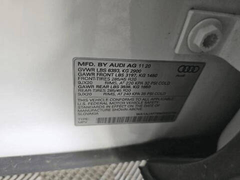 2021 Audi Q7 quattro Premium 45 TFSI